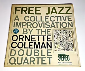 ORNETTE COLEMAN LP RECORD ALBUM "FREE JAZZ" ATLANTIC SD 1364 E+ 1961 - Picture 1 of 4