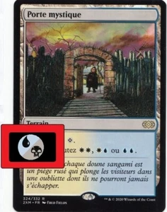 Mystic Gate French Mtg MISPRINT Hybrid cost Misprinted. "Porte mystique" - Imagen 1 de 4