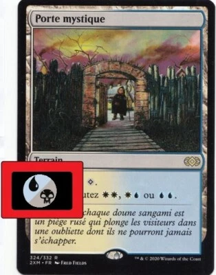 Mystic Gate French Mtg MISPRINT Hybrid cost Misprinted. "Porte mystique" - Imagen 1 de 4