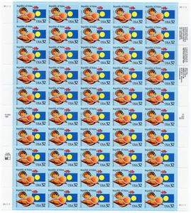 Scott #2999 Republic of Palau (seashell) Sheet of 50 Stamps - MNH P#11111 - Picture 1 of 1