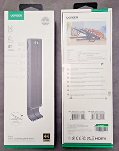 5x UGREEN USB-C Hub Docking Station Stand 5-in-1 HDMI 4K Laptop Adapter – NEW - Picture 1 of 5