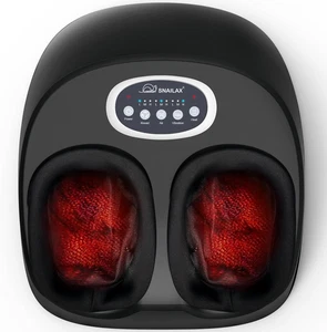 Shiatsu Foot Massager with Heat, FSA HSA Eligible, Kneading, Compression, Vibrat - Picture 1 of 9