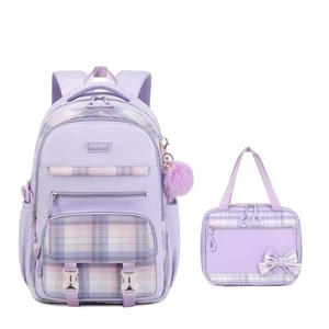 Girls Backpack, 2pcs Set Kawaii Kids Backpack with Insulated Lunch Box Bag Gi... - Picture 1 of 9