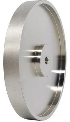 CBN Grinding Wheel 8" Diameter, 1" Wide, 1/2" Arbor, 320 Grit, Sharpening - Image 1 of 4