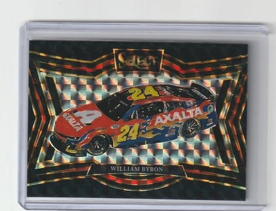 2023 Panini Prizm NASCAR Racing William Byron Pit Road Black Finite Prizm #1/1 - Image 1 of 2
