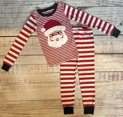 PJ Place Par de Pijamas de Natal Papai Noel Infantil Tamanho 6 Novo sem Etiquetas - Imagem 1 de 4