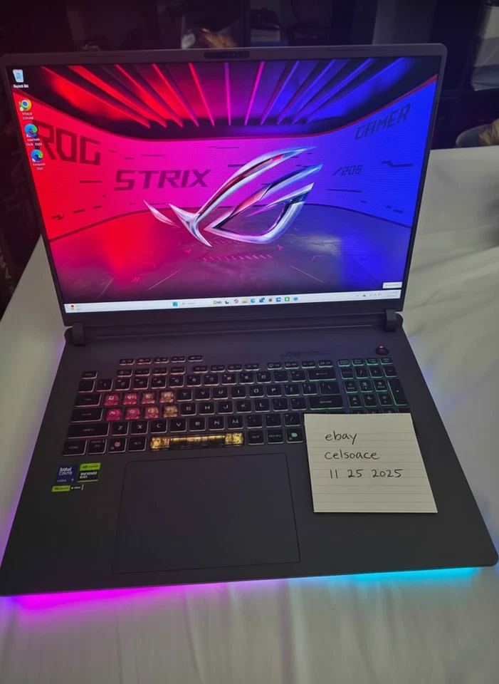 ASUS ROG STRIX G18 ( RTX 5080 ) INTEL CORE ULTRA 9 - Image 1 of 4