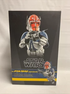 Hot Toys Star Wars Clone Wars Captain Vaughn TMS065 1/6th Scale Figure Used - Picture 1 of 12