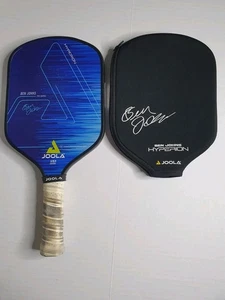 JOOLA Ben Johns Hyperion 16 mm Pickleball Paddel blau mit weichem Reißverschlussbezug - Bild 1 von 14