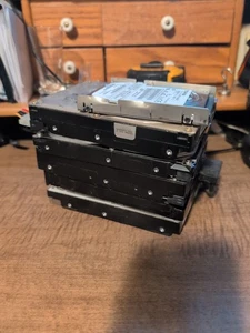 6 Stück; Computer Festplatten. Für Recycling oder Ersatzteile - Bild 1 von 13