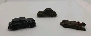 Three - 1940s VINTAGE Small Die Cast Metal Cars - Picture 1 of 7