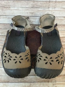 Damen-Sandalen Jambu JBU beige vegan Mary Janes Schuhe Wandern Outdoor Größe 7,5 M - Bild 1 von 5