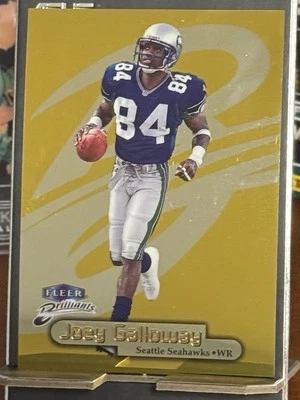 Joey Galloway Seahawks 1998 Fleer Brilliants GOLD #24 Super Rare SSP /99 - Image 1 of 2