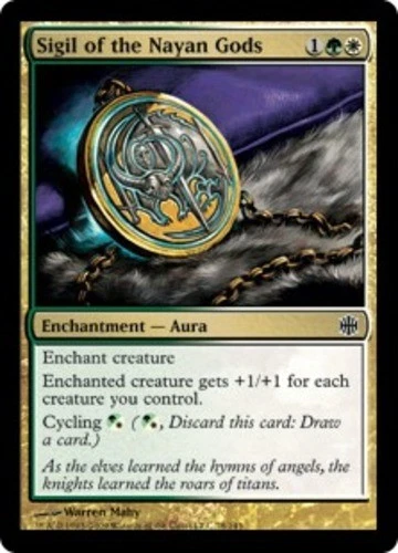 Sigil of the Nayan Gods - Alara Reborn #78/145 MTG Magic The Gathering - Image 1 of 1