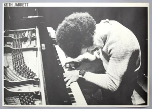 KEITH JARRETT – rare vintage original 1975 ECM Records jazz promo poster - Picture 1 of 4