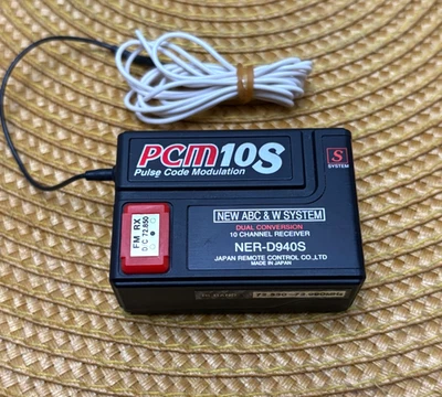 Vintage JR NER-D940S FM 72MHz 10 Channel Receiver ABC & W PROPO PCM10S - Image 1 of 4