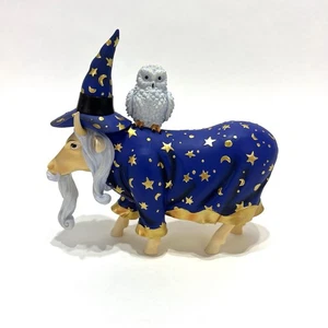 Cow Parade Collectible Resin "Moolin The Wizard" 2003 Rare Medium size cow 7286 - Picture 1 of 8