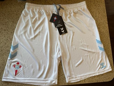 Pantalones Cortos de Fútbol RC Celta Vigo 24/25 Home Hummel Nuevos con Etiquetas UE Grandes EE. UU. Medianos Foto 1 de 4