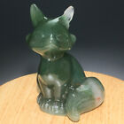 74g Natural Crystal.Aventurine.Hand-carved.Exquisite fox.healing.gift A82
