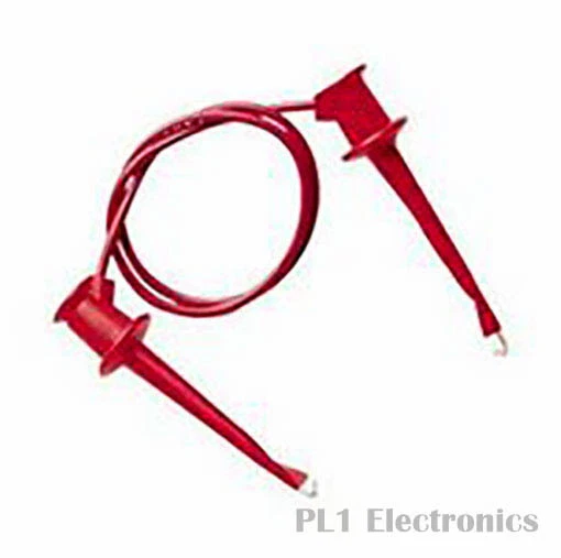 POMONA 3781-24-2 Test Kabel, Minigrabber, Haken Clip Zu , Rot, 60 V - Bild 1 von 1