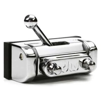 DW Drums Parts SM2158 3P Chrome 3 Position Butt Plate - Image 1 of 2