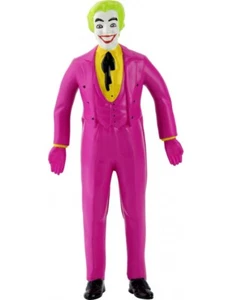 NJ CROCE DC COMICS BATMAN 1966 TV SERIES THE JOKER BENDABLE FIGURE NEW - Imagen 1 de 2