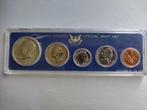1966 Special Mint Set United States US Original Government Packaging Box Cover