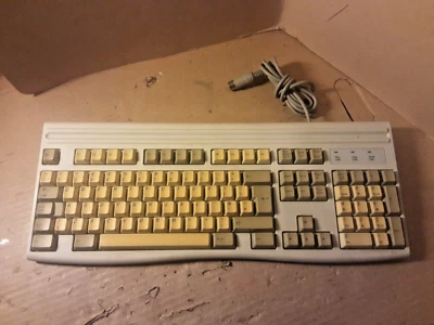 Mitsumi KPQ-E99ZC-12 - Vintage AT Keyboard:  5-Pin DIN – - Image 1 of 4
