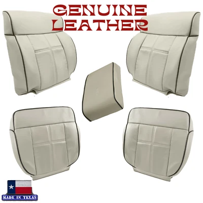 Front Seat Covers For Lincoln Mark LT Tan Leather Fits 2006 – 2008 - Image 1 of 4