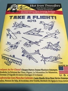 Tante Marthas 4013 - Take A Flight Stickmuster Transfermuster - Bild 1 von 2