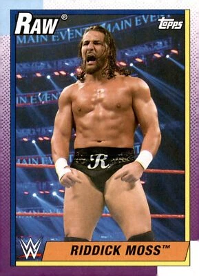 2021 Topps Heritage WWE Card #36 Riddick Moss - Image 1 of 2