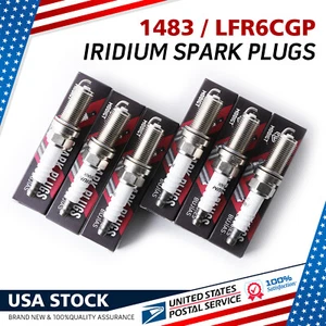 6pcs Fit NGK 1483 LFR6CGP Spark Plugs for PKH20TT IKH20TT FR7NPP30X Genuine NEW - Picture 1 of 21