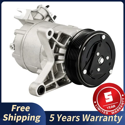 A/C Air Compressor w/ Clutch For Chevrolet Impala 2006 2007-2011 3.5L CO 21471LC Foto 1 de 4