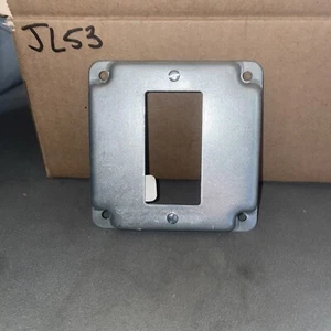 Steel City Square Box Surface Cover GFI 4" x 1/2" Deep RS-16-CC - Bild 1 von 1