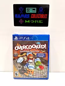 Overcooked Gourmet Edition (Sony PlayStation 4, 2016) PS4 Brand New SEALED - Picture 1 of 4