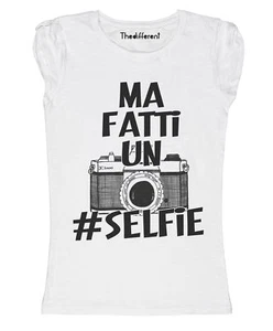 Nuevo T-Shirt Donna Blaze Pero Hecho Un Selfie Idea Regalo - Imagen 1 de 1