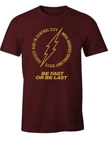 The Flash T Shirt Men's DC Comics Justice League Superhero - Small - Picture 1 of 1