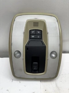 2008-2010 Volvo V70 Front Roof Map Dome Light Lamp Console - Tan - Picture 1 of 8