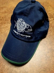 Deadfish Fishing Hat Embroidered Baseball Cap Adjustable Navy Blue NEW Unisex - Picture 1 of 2
