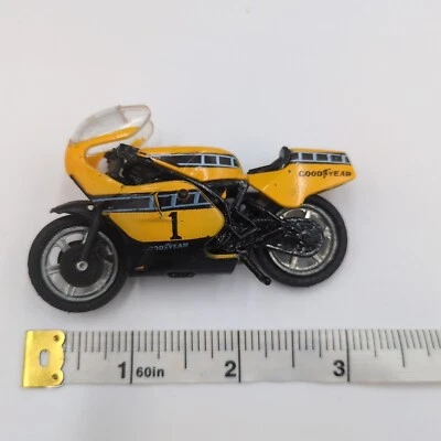 Yamaha YZR500 1980 Kenny Roberts moto de carreras diecast 3” Goodyear Foto 1 de 4