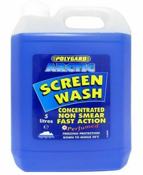 Polygard Arctic Screenwash 5L - Blue