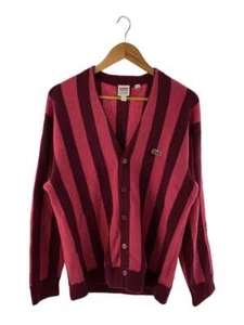Supreme × LACOSTE L!VE cardigan Jacket pink M Used - Picture 1 of 5