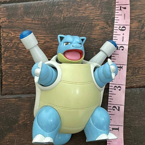 Pokémon Blastoise Figure toy Battle Frontier Series 1 Not Working Jakks Pacific Cover