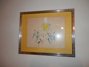 Picasso - Homage to the Sun - Original Lithograph Modern Classics Series Read D - Picture 1 of 4