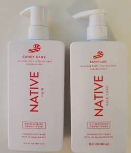 Lote de 2x Acondicionador Hidratante Nativo Edición Limitada Bastón de Caramelo 16.5fl oz Cabello - Imagen 1 de 13