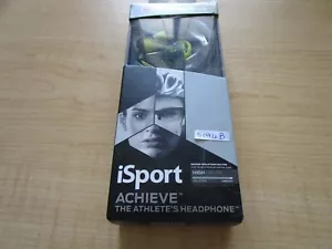 Monster iSport Achieve In-Ear Headphones Green 137091-00 - Picture 1 of 3