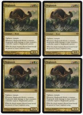 Meglonoth x4 4x 2009 Conflux PLAYSET Multi-Color Rare Creature MTG NM AZ1 - Image 1 of 2