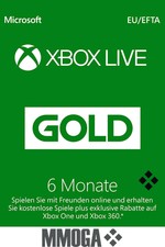 Xbox Live Gold Mitgliedschaft - 6 Monate - Microsoft Xbox 360 Xbox One - EU*