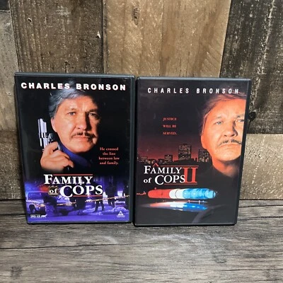 CHARLES BRONSON Family of Cops & Family of Cops II ~ DVD, 2-Discs Foto 1 de 4