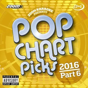 Zoom Karaoke Pop Chart Picks 2016 vol 6 disco CDG - feat up&Up - Imagen 1 de 2
